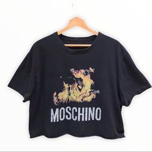 Moschino printed t shirt